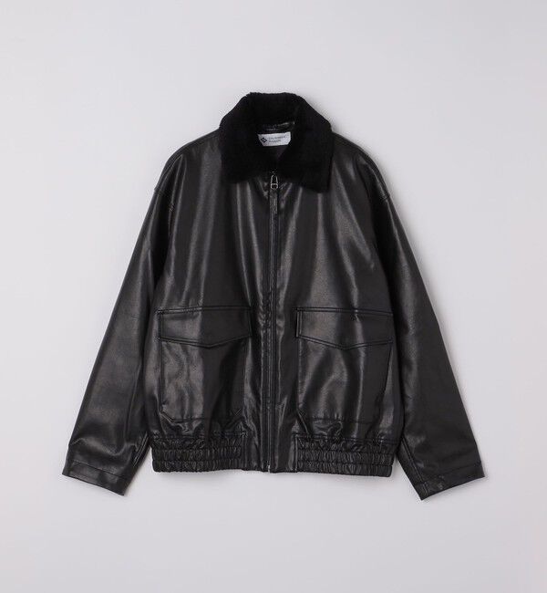 SHIPS「City Ambient Products: フライト ジャケット」|ブルゾン・スタジャン|