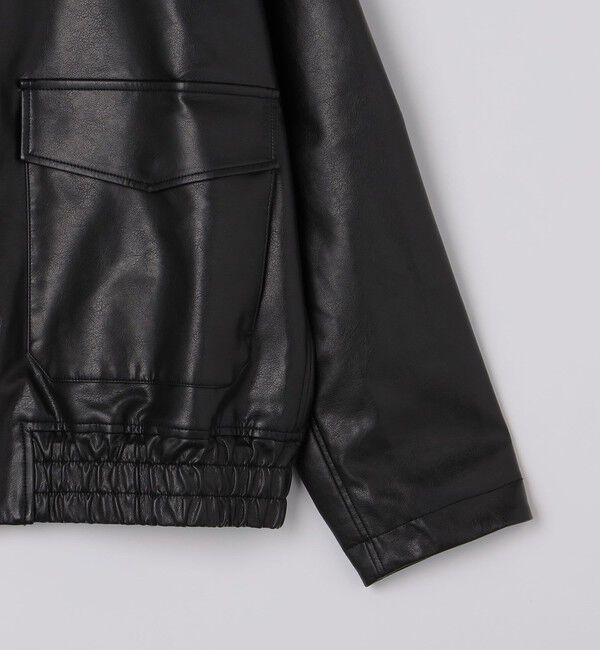 SHIPS「City Ambient Products: フライト ジャケット」|ブルゾン・スタジャン|