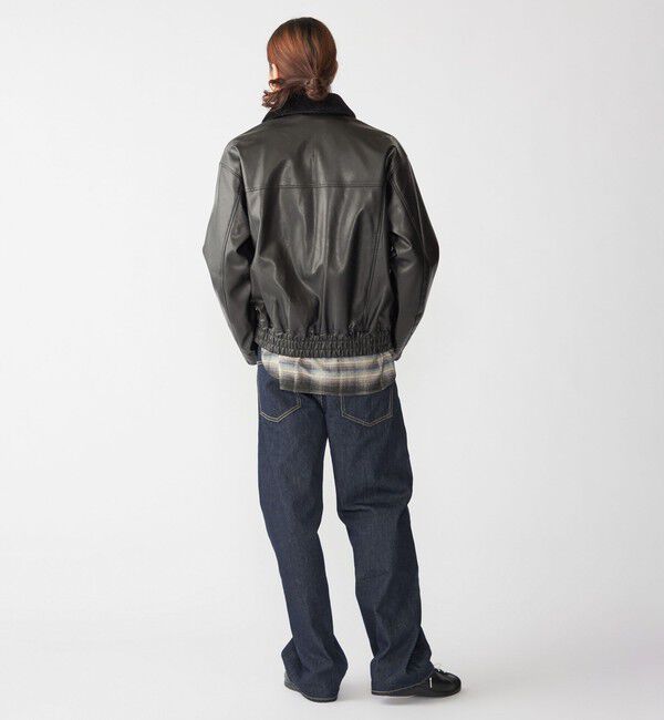 SHIPS「City Ambient Products: フライト ジャケット」|ブルゾン・スタジャン|