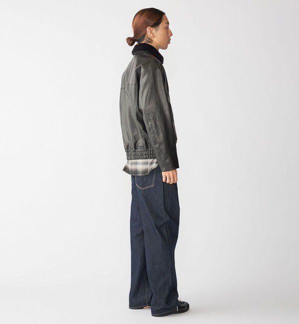 SHIPS「City Ambient Products: フライト ジャケット」|ブルゾン・スタジャン|