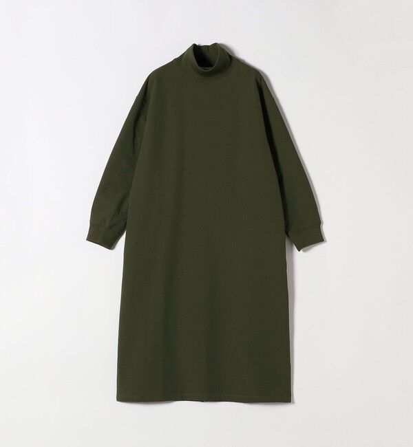 SHIPS any「SHIPS any:〈洗濯機可能〉裏起毛 リブ ハイネック ワンピース」|ワンピース|