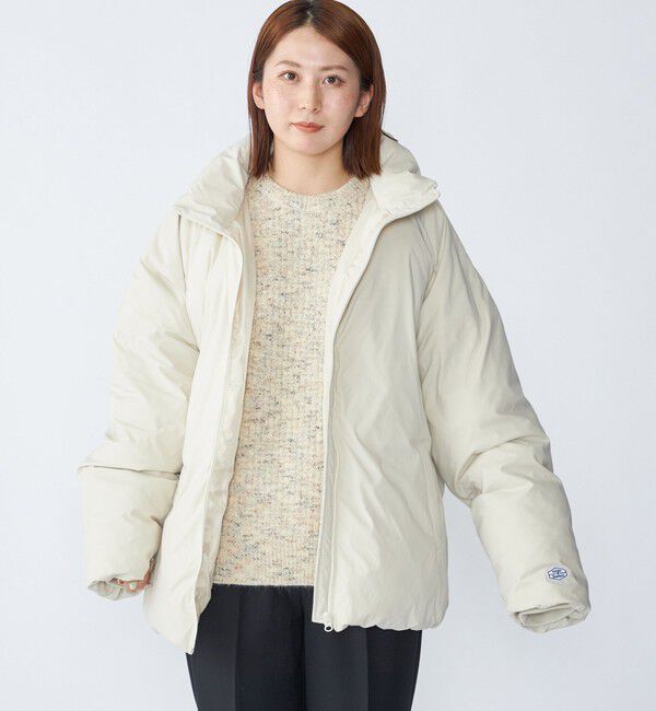 SHIPS「【WEB限定】SHIPS:〈手洗い可能〉カラー ネップ ワッフル クルーネック ニット」|ニット・セーター|