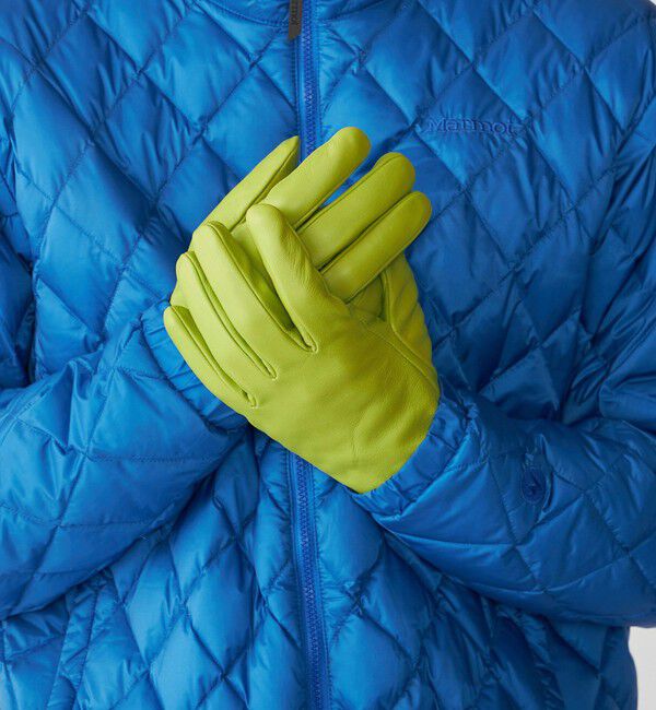 SHIPS「City Ambient Products: シープレザー カラー グローブ」|手袋|