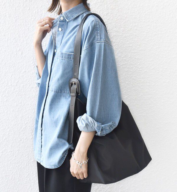 SHIPS for women「【WEB限定】ベルト デザイン ハンドル A4 トート バッグ」|トートバッグ|