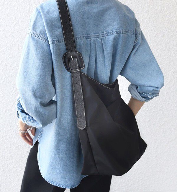 SHIPS for women「【WEB限定】ベルト デザイン ハンドル A4 トート バッグ」|トートバッグ|