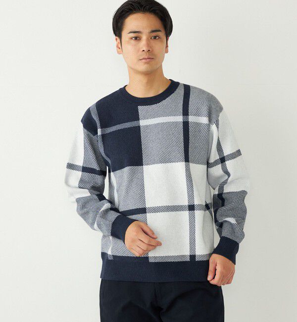 SHIPS Colors 「SHIPS Colors:〈洗濯機可能〉モチフワ 総柄 ニット◇」|ニット・セーター|