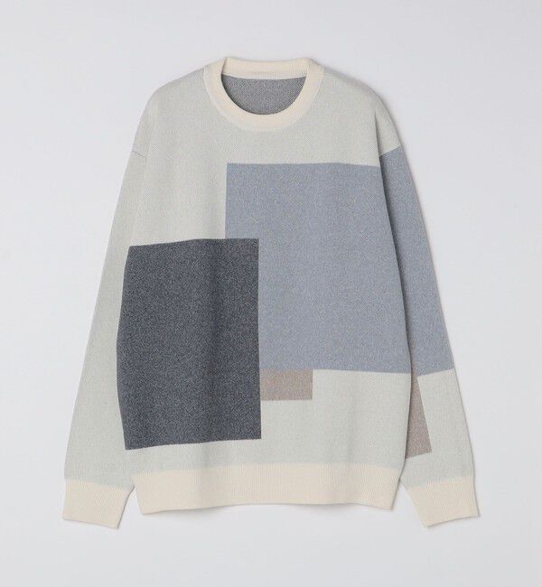 SHIPS Colors 「SHIPS Colors:〈洗濯機可能〉モチフワ 総柄 ニット◇」|ニット・セーター|