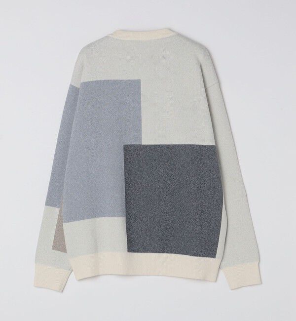 SHIPS Colors 「SHIPS Colors:〈洗濯機可能〉モチフワ 総柄 ニット◇」|ニット・セーター|