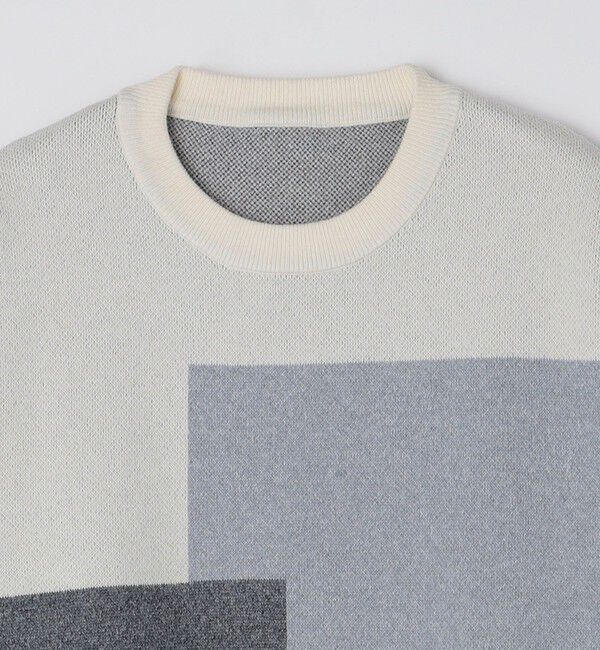 SHIPS Colors 「SHIPS Colors:〈洗濯機可能〉モチフワ 総柄 ニット◇」|ニット・セーター|