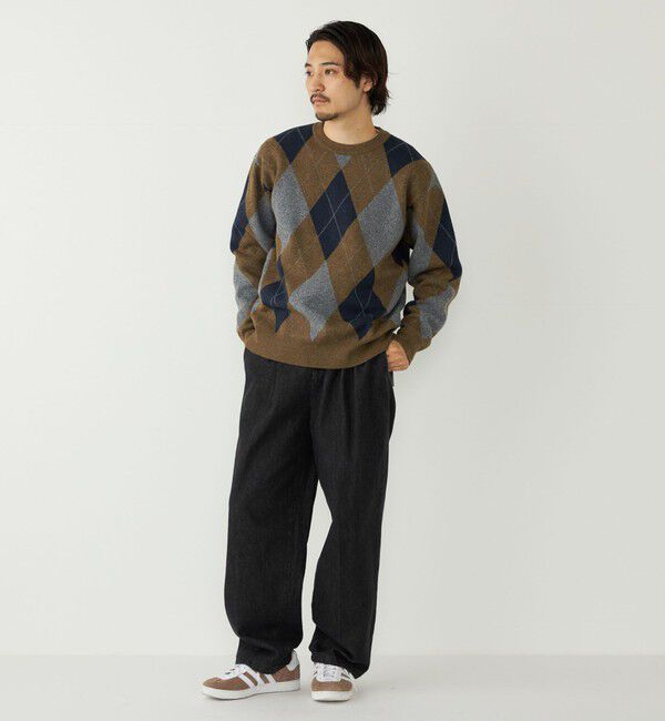 SHIPS Colors 「SHIPS Colors:〈洗濯機可能〉モチフワ 総柄 ニット◇」|ニット・セーター|