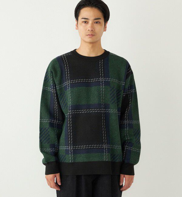 SHIPS Colors 「SHIPS Colors:〈洗濯機可能〉モチフワ 総柄 ニット◇」|ニット・セーター|