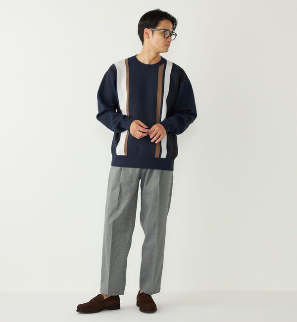 SHIPS Colors 「SHIPS Colors:〈洗濯機可能〉モチフワ 総柄 ニット◇」|ニット・セーター|