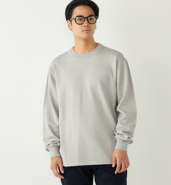 SHIPS Colors 「SHIPS Colors:〈洗濯機可能〉クリーミー クルーネック ニット」|ニット・セーター|