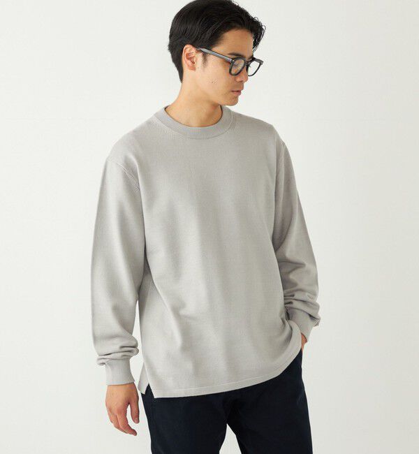 SHIPS Colors 「SHIPS Colors:〈洗濯機可能〉クリーミー クルーネック ニット」|ニット・セーター|