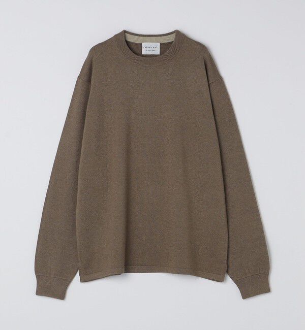 SHIPS Colors 「SHIPS Colors:〈洗濯機可能〉クリーミー クルーネック ニット」|ニット・セーター|