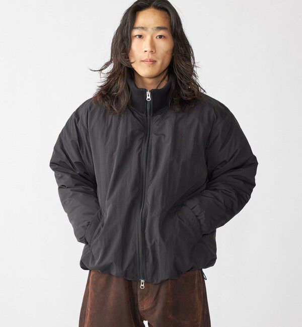 SHIPS「SHIPS: THERMOLITE(R) パデッド リブ ジャケット」|ブルゾン・スタジャン|