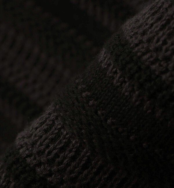 SHIPS「City Ambient Products: 〈手洗い可能〉7ゲージ ランダム ボーダー クルーネック ニット」|ニット・セーター|