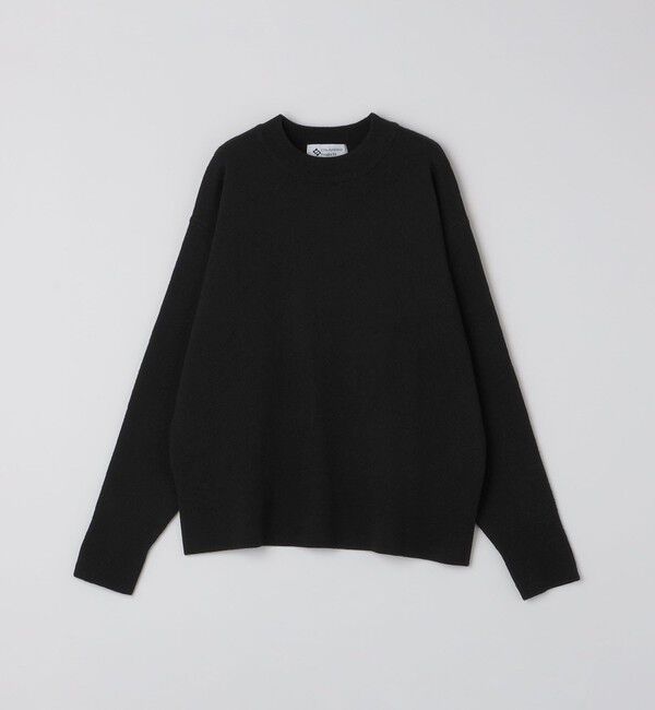 SHIPS「City Ambient Products: 〈手洗い可能〉14ゲージ ダブルジャカード モックネック ニット」|ニット・セーター|