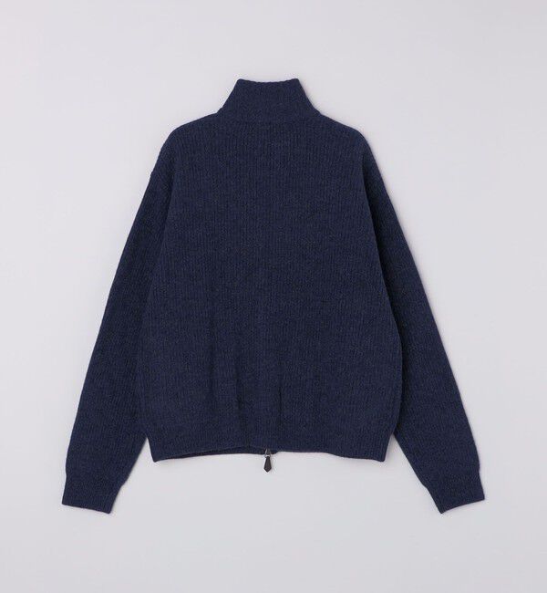 SHIPS「SHIPS: ウール ドライバーズ ジップ カーディガン」|カーディガン|