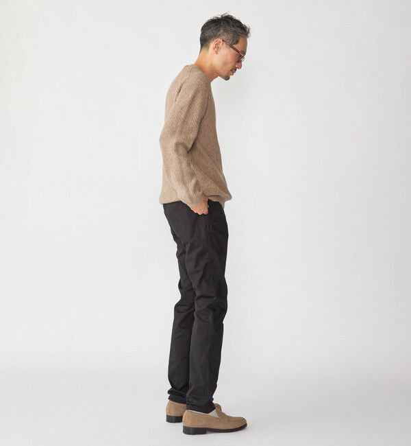 SHIPS「SHIPS: 〈手洗い可能〉7ゲージ ブラッシュド クルーネック プルオーバー」|ニット・セーター|