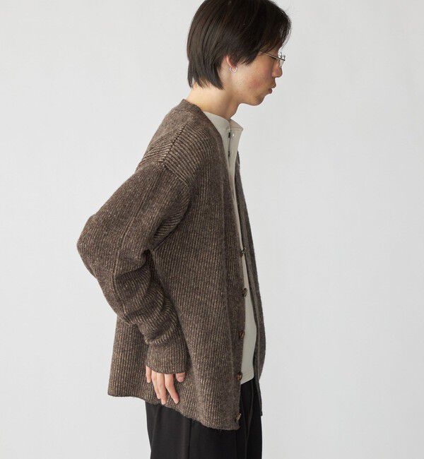 SHIPS「City Ambient Products: AZE Vネック カーディガン」|カーディガン|