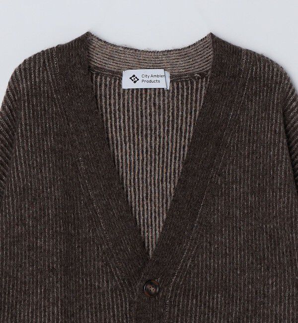 SHIPS「City Ambient Products: AZE Vネック カーディガン」|カーディガン|