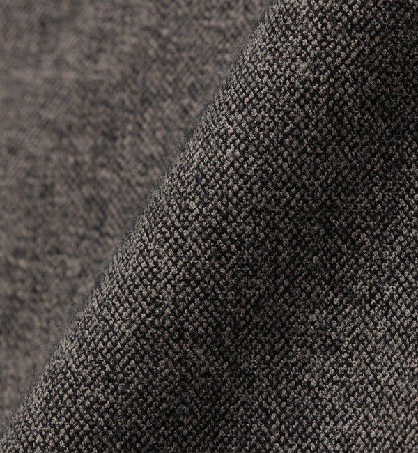 SHIPS「City Ambient Products: ソフト ツイード ライク 2タック ワイド スラックス」|チノ|