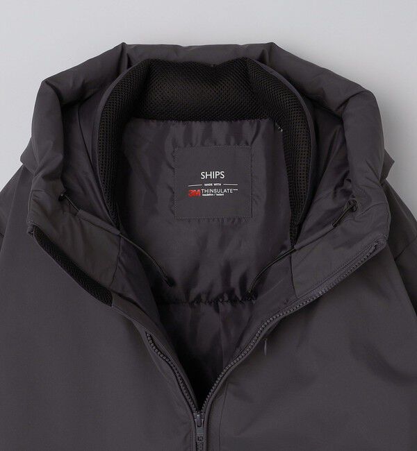 SHIPS「SHIPS: 〈透湿・撥水〉Thinsulate パデッド パーカ」|ダウン|