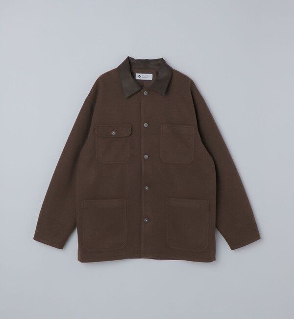 SHIPS「City Ambient Products: オーバーサイズ メルトン ワーク ジャケット」|その他|
