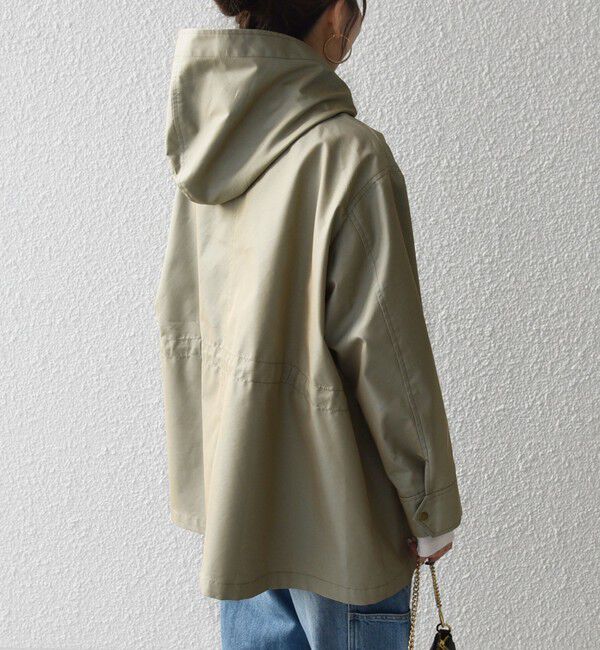 SHIPS any「SHIPS any:〈手洗い可能〉シャンブレー テントライン フード コート」|その他|