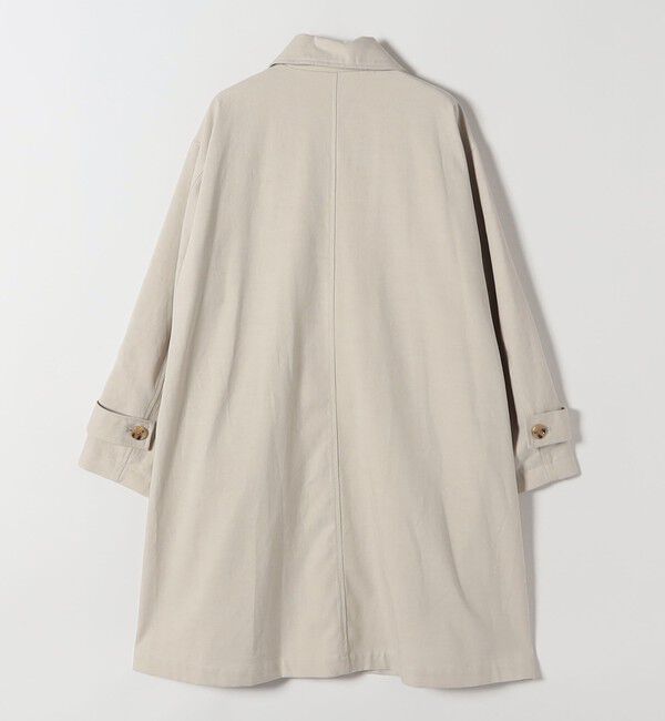 SHIPS any「《予約》SHIPS any:〈手洗い可能〉オーバー フレア ステンカラー コート」|ステンカラーコート|