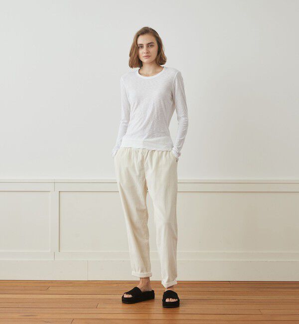 JAMES PERSE「スラブジャージー ロングスリーブプルオーバー WUA3361」|Tシャツ・カットソー|