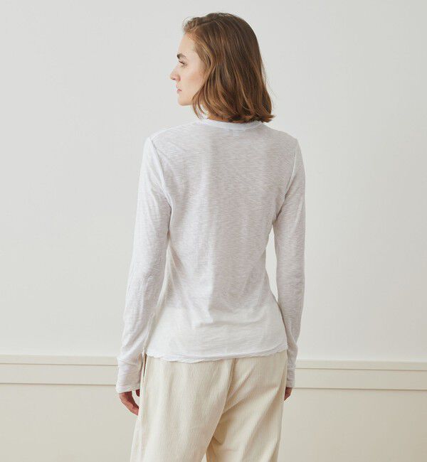 JAMES PERSE「スラブジャージー ロングスリーブプルオーバー WUA3361」|Tシャツ・カットソー|