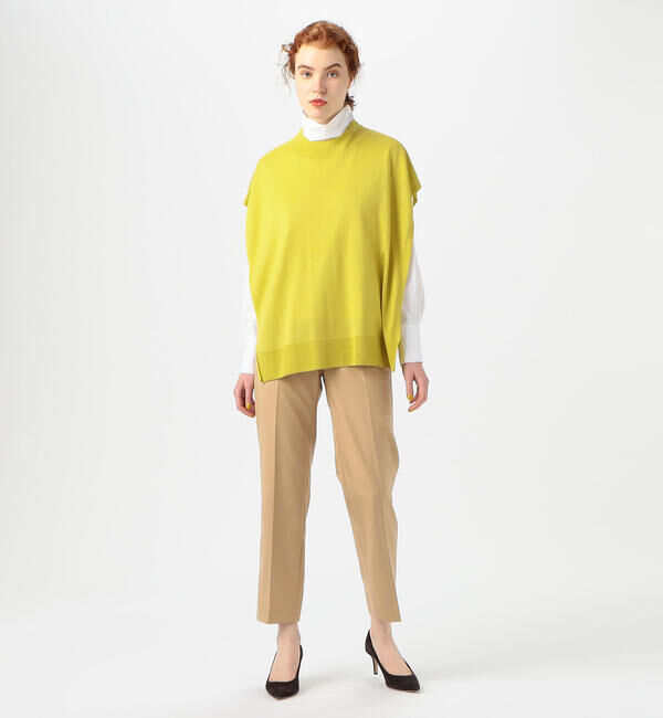 TOMORROWLAND collection「カシミヤシルク ビルドネックベスト」|ニット・セーター|