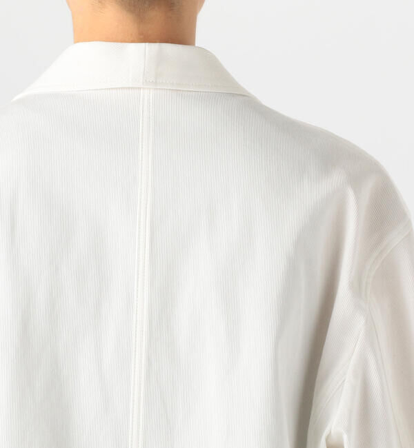 BACCA「コットンピケ ワークジャケット」|テーラードジャケット|