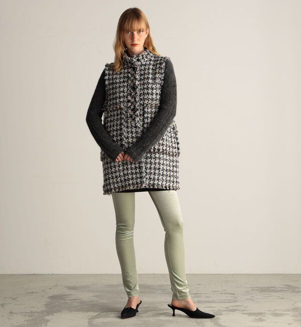 BACCA「inner piece ベロアジャージー レギンス」|その他|