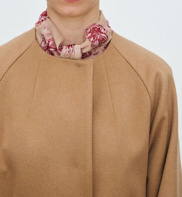 TOMORROWLAND collection「ピュアカシミヤ ノーカラーコート」|ノーカラーコート|