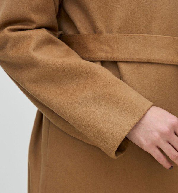TOMORROWLAND collection「ピュアカシミヤ ノーカラーコート」|ノーカラーコート|