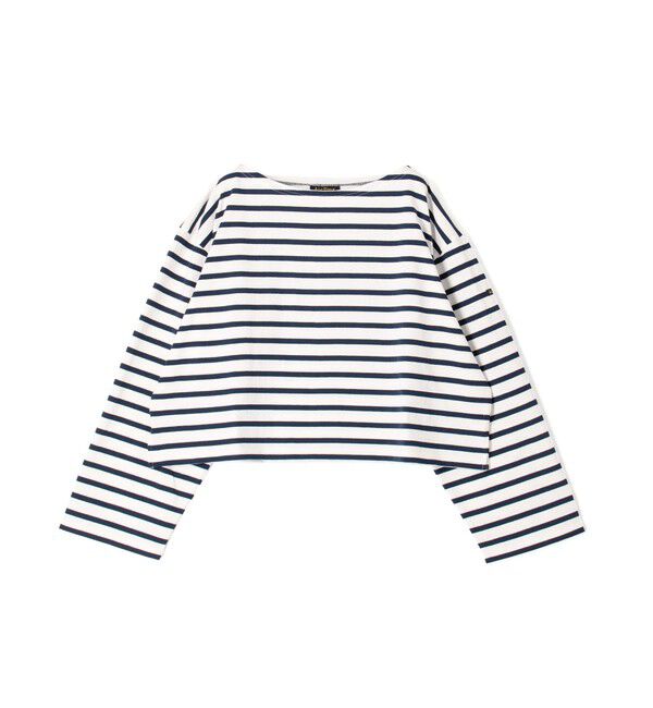 TOMORROWLAND BUYING WEAR「【別注】Le Minor ボーダー コットンプルオーバー」|Tシャツ・カットソー|68 ネイビー系