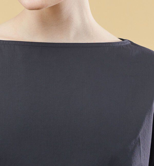 GALERIE VIE「コンパクトコットンツイル ワイドスリーブブラウス」|シャツ・ブラウス|