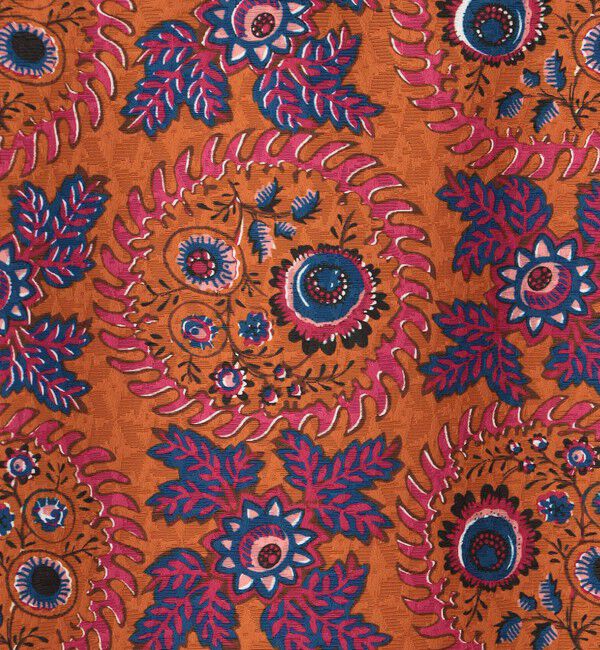 SOULEIADO「ポリエステルプリント セミタイトスカート」|スカート|