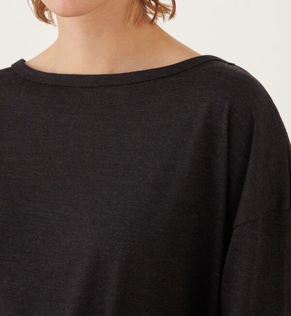 GALERIE VIE「クリアウォッシャブル ワイドプルオーバー」|Tシャツ・カットソー|