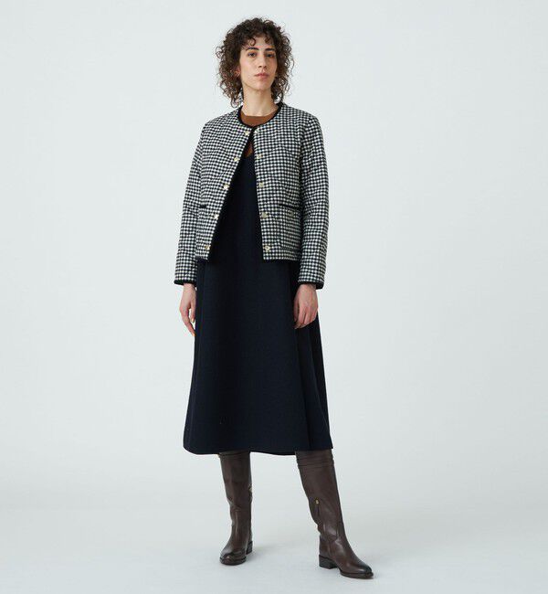 TOMORROWLAND BUYING WEAR「【別注】MACKINTOSH LUNAN キルティングジャケット」|ノーカラージャケット|