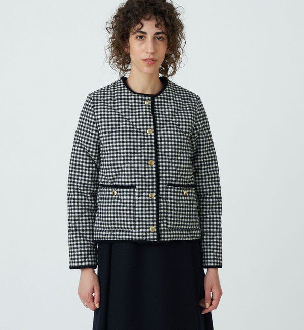 TOMORROWLAND BUYING WEAR「【別注】MACKINTOSH LUNAN キルティングジャケット」|ノーカラージャケット|