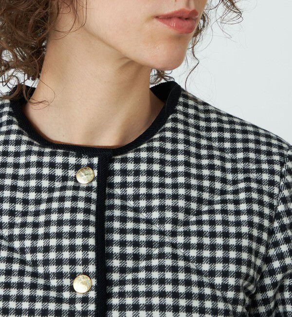 TOMORROWLAND BUYING WEAR「【別注】MACKINTOSH LUNAN キルティングジャケット」|ノーカラージャケット|