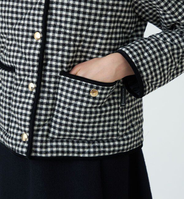 TOMORROWLAND BUYING WEAR「【別注】MACKINTOSH LUNAN キルティングジャケット」|ノーカラージャケット|