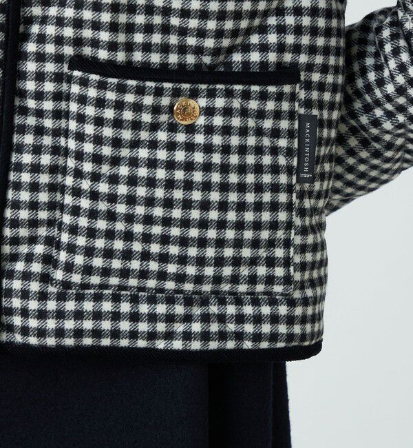 TOMORROWLAND BUYING WEAR「【別注】MACKINTOSH LUNAN キルティングジャケット」|ノーカラージャケット|