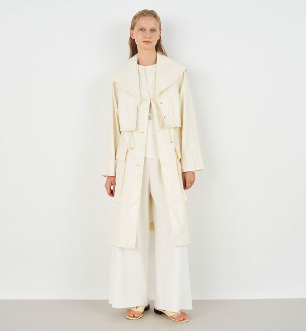 DES PRES「ライトダブルクロス コルセットダーツパンツ」|その他|