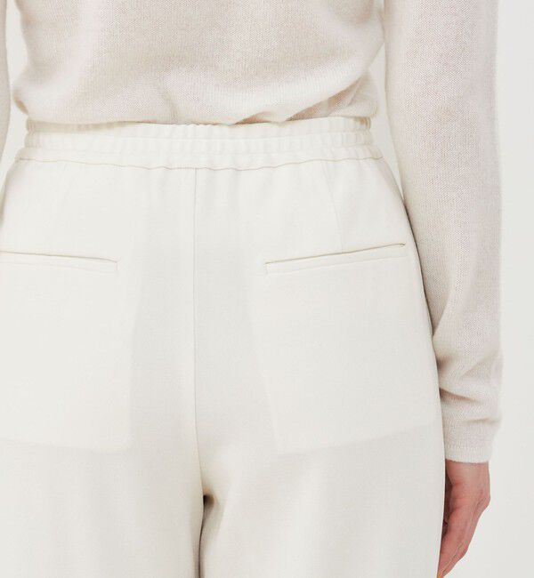 GALERIE VIE「バックサテンアムンゼン イージーストレートパンツ」|その他|