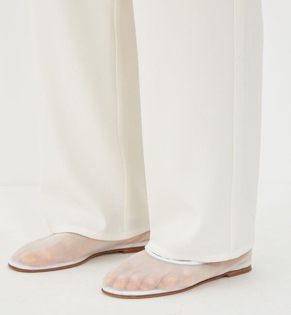 GALERIE VIE「バックサテンアムンゼン イージーストレートパンツ」|その他|